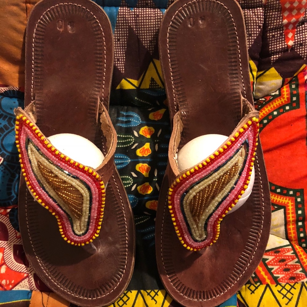 African Masai Sandals
